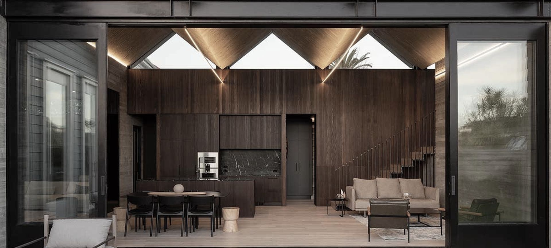 Poured Pleats Home, Auckland banner