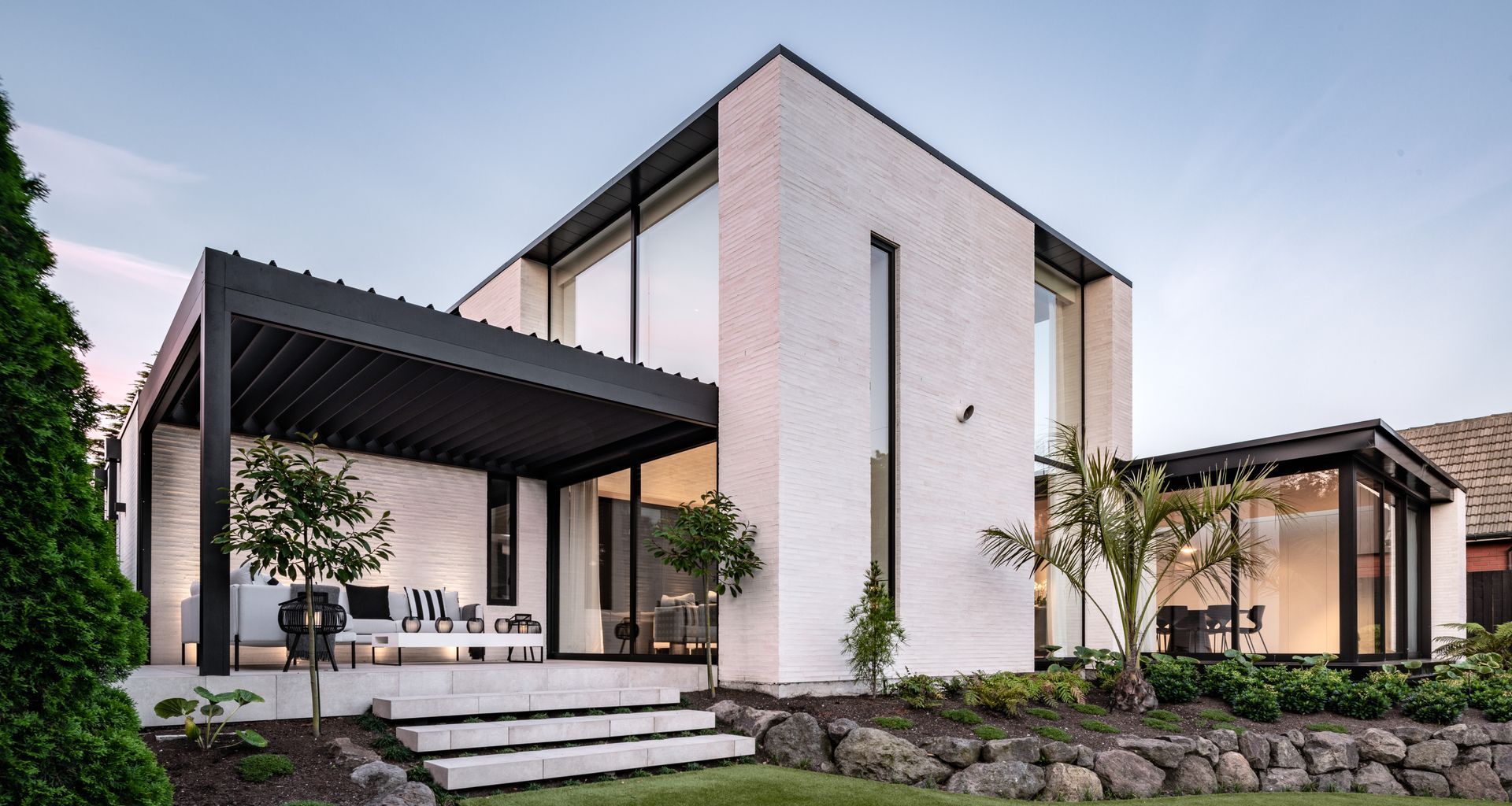 Modern Mediterranean style for Christchurch rebuild banner