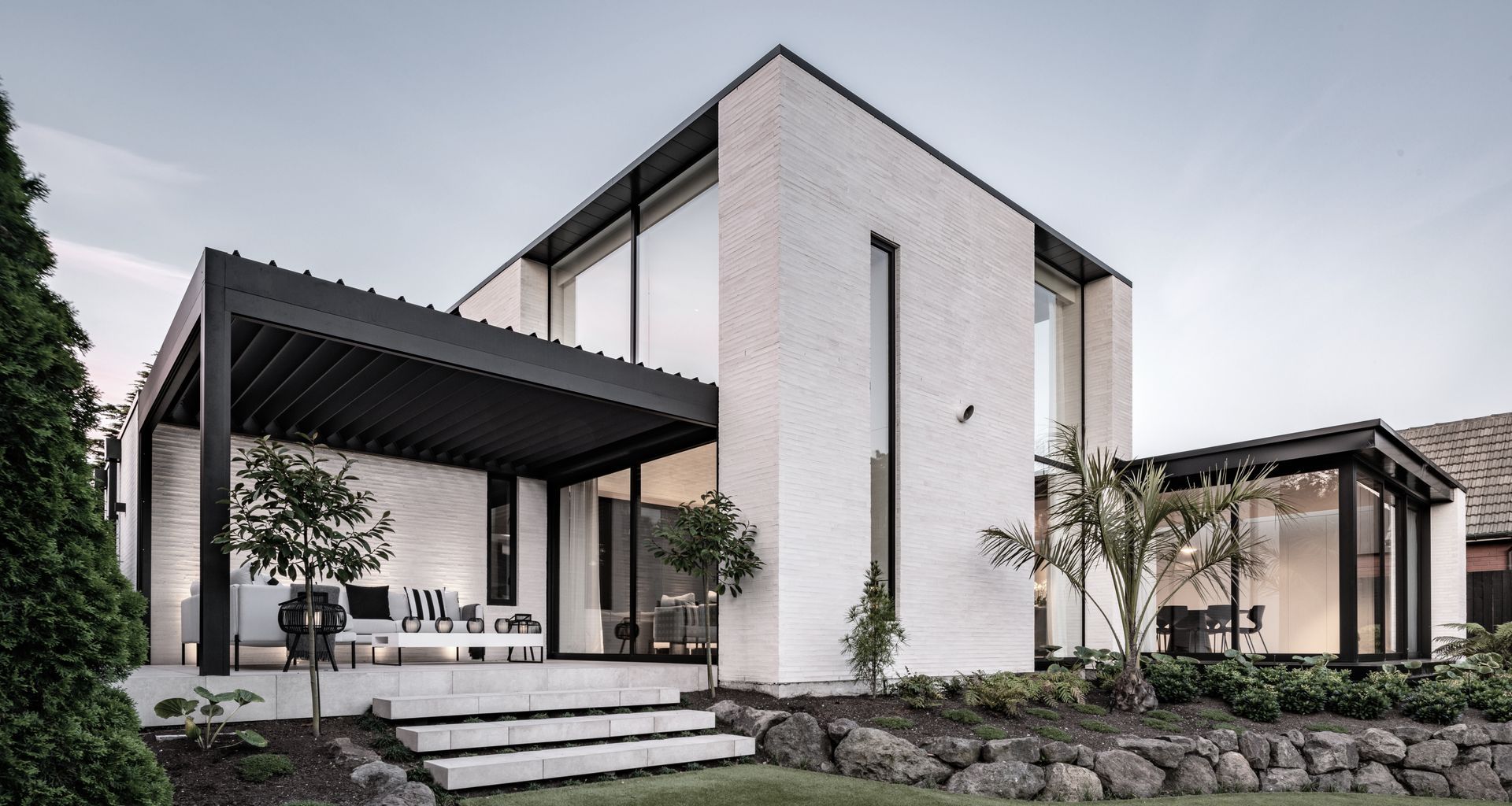 Modern Mediterranean style for Christchurch rebuild banner