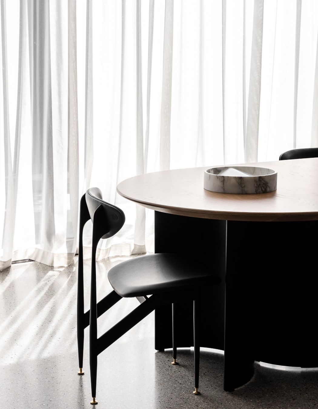 Sussex Residence - Sheers & Recessed Motorised Blinds