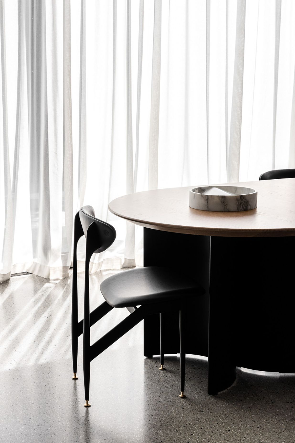 Sussex Residence - Sheers & Recessed Motorised Blinds