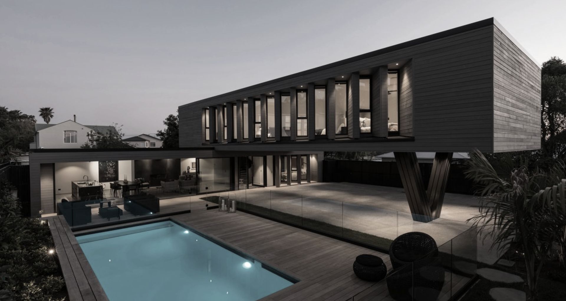 Cantilever House banner