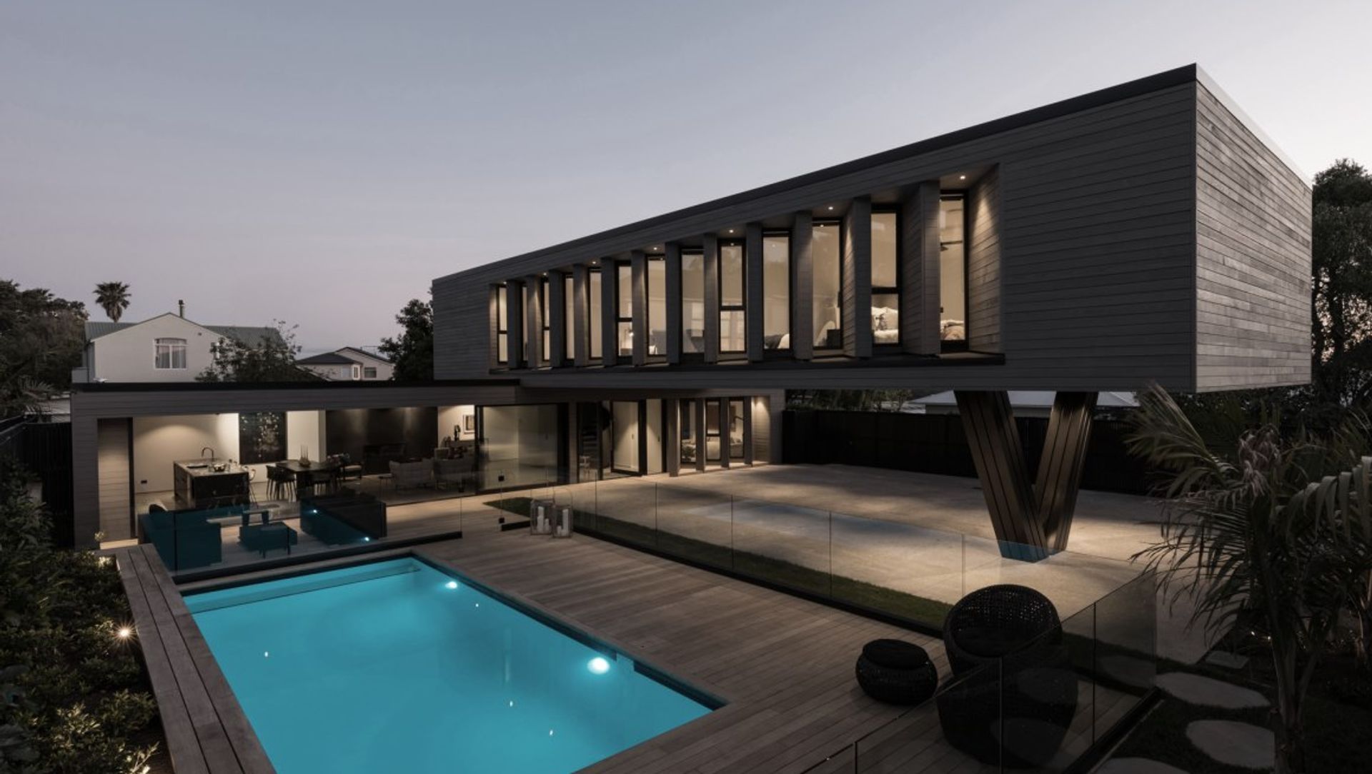 Cantilever House banner