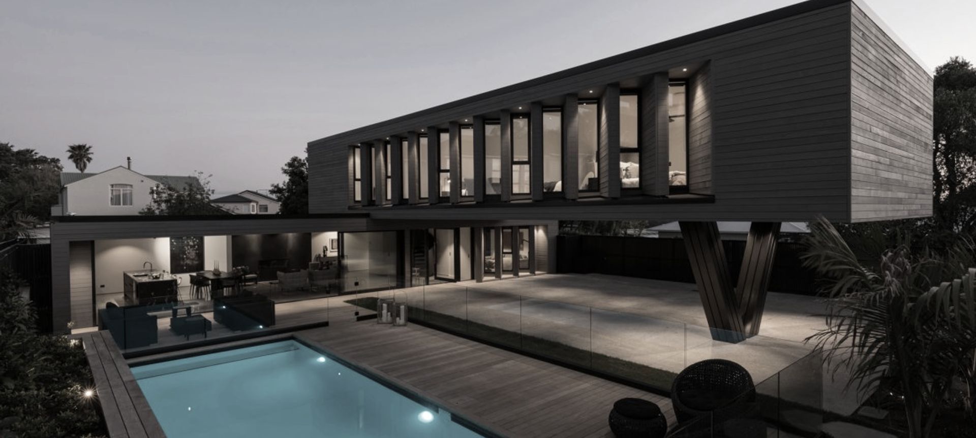 Cantilever House banner