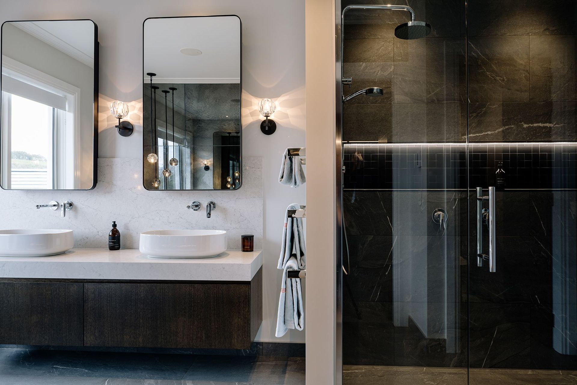 River House Master Ensuite - Winner of the NKBA 2020 Waikato Bathroom Recognition Award