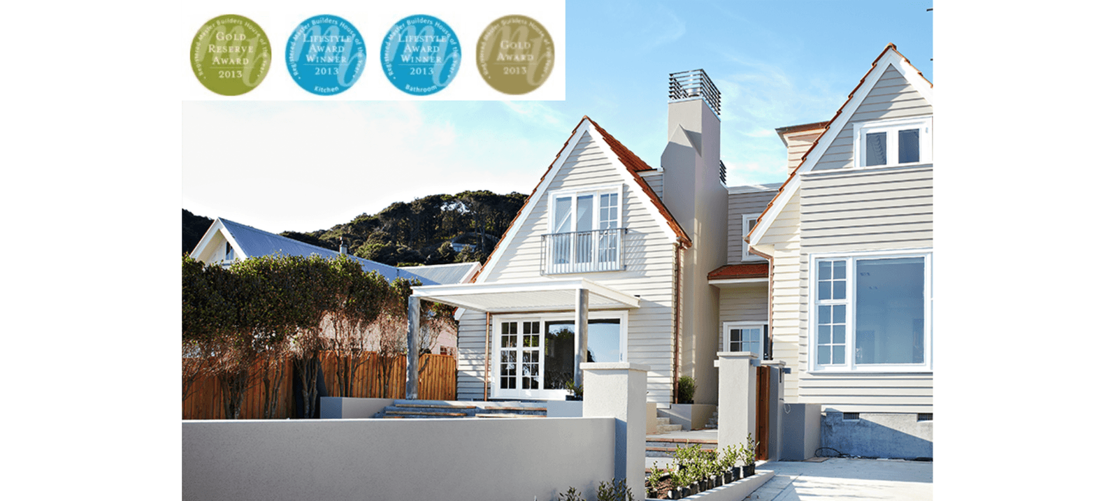 Lowry Bay - Master Builder Awarded House banner