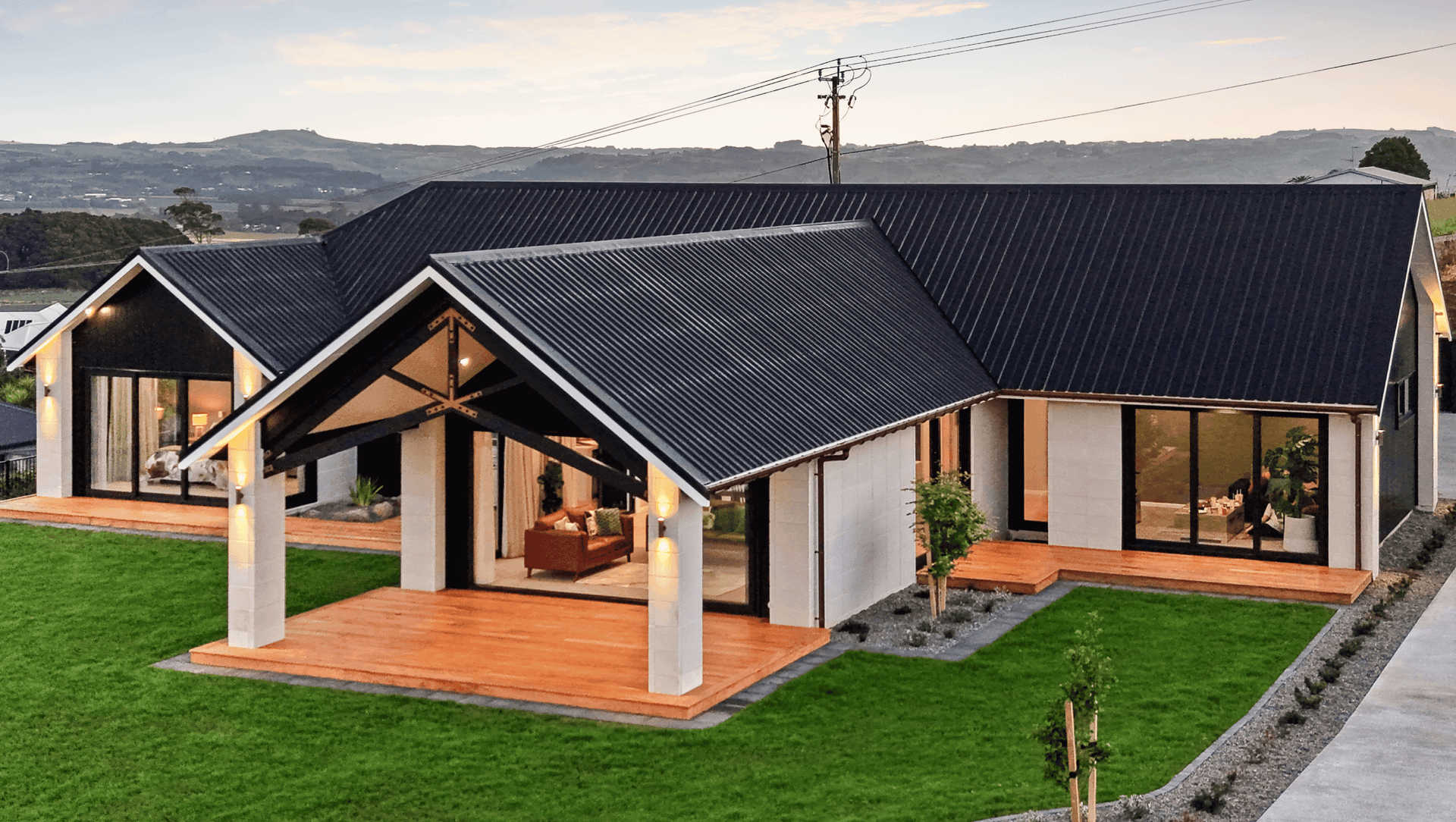 Contemporary Gabled Home banner