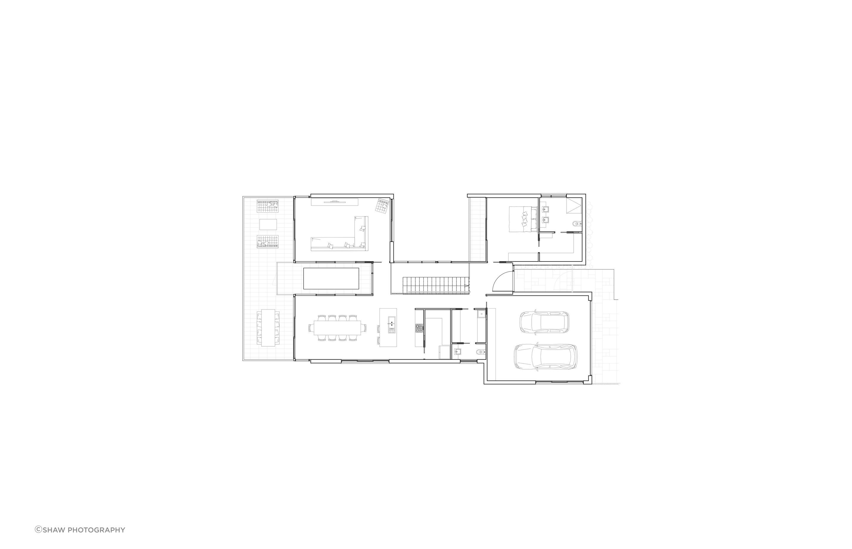 White & Timber House