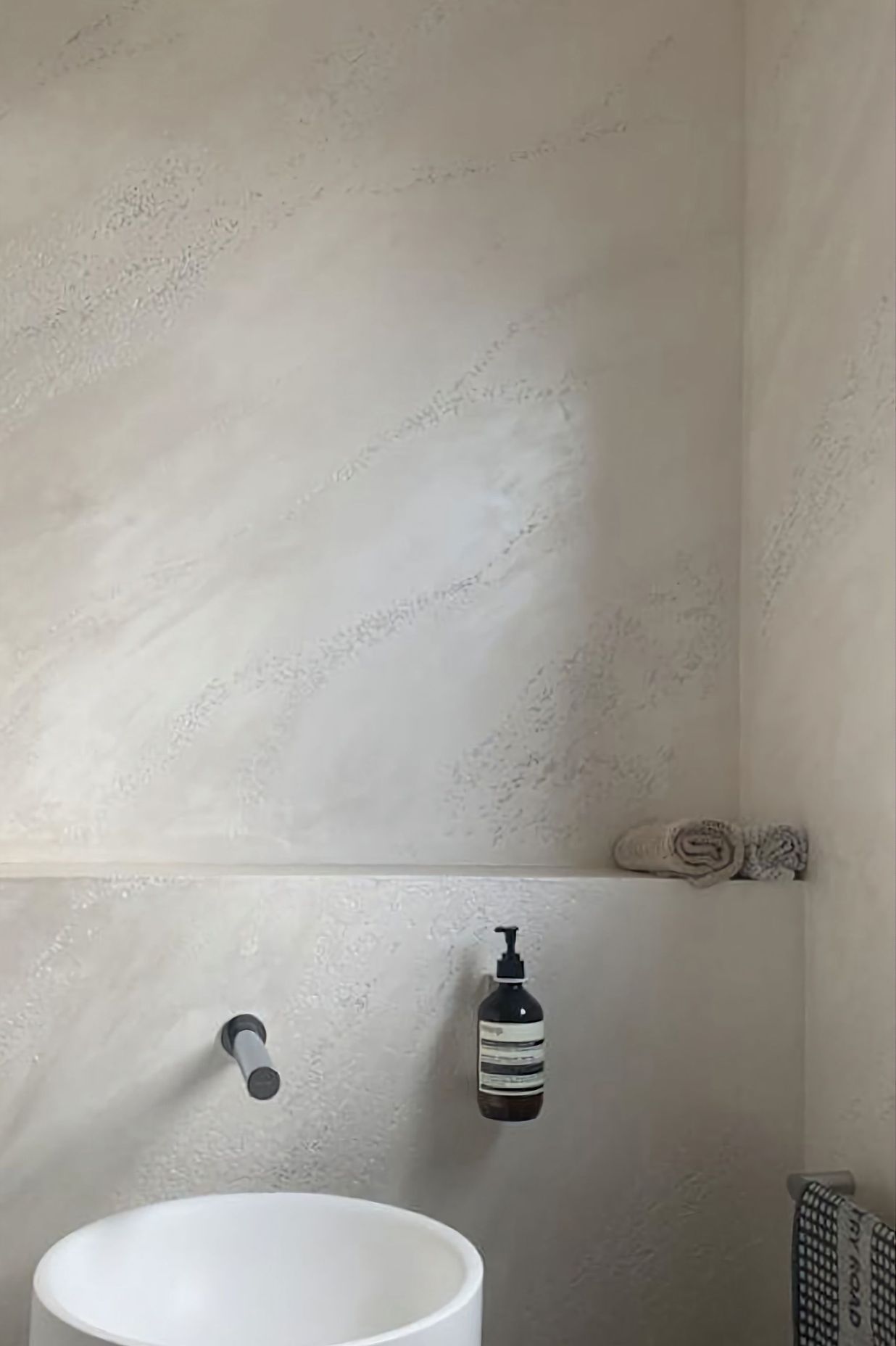 Venetian Plaster Bathroom