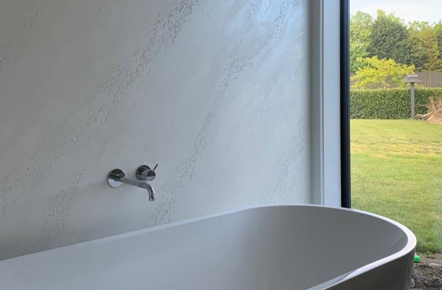 Venetian Plaster -Ensuite and Powder Room