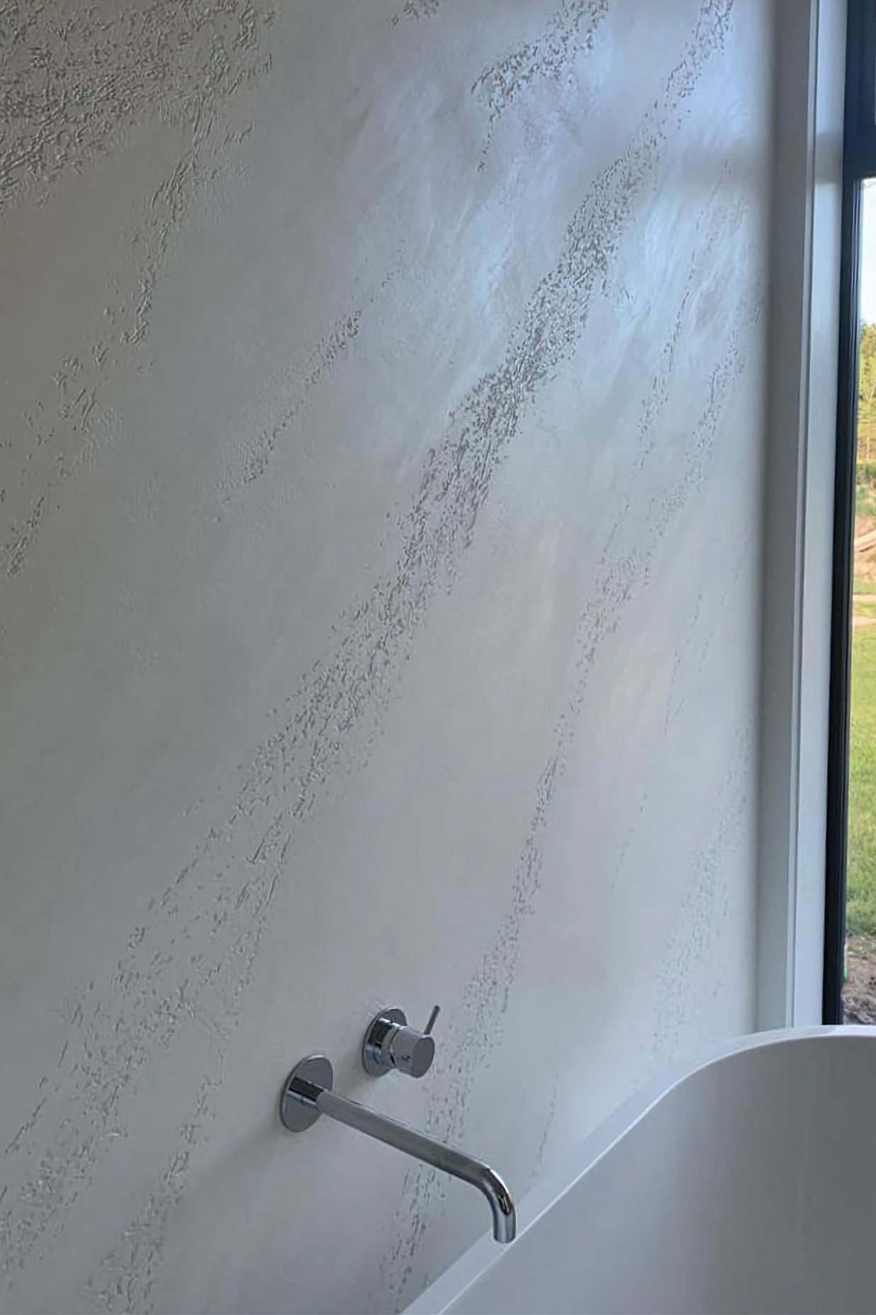 Venetian Plaster Bathroom