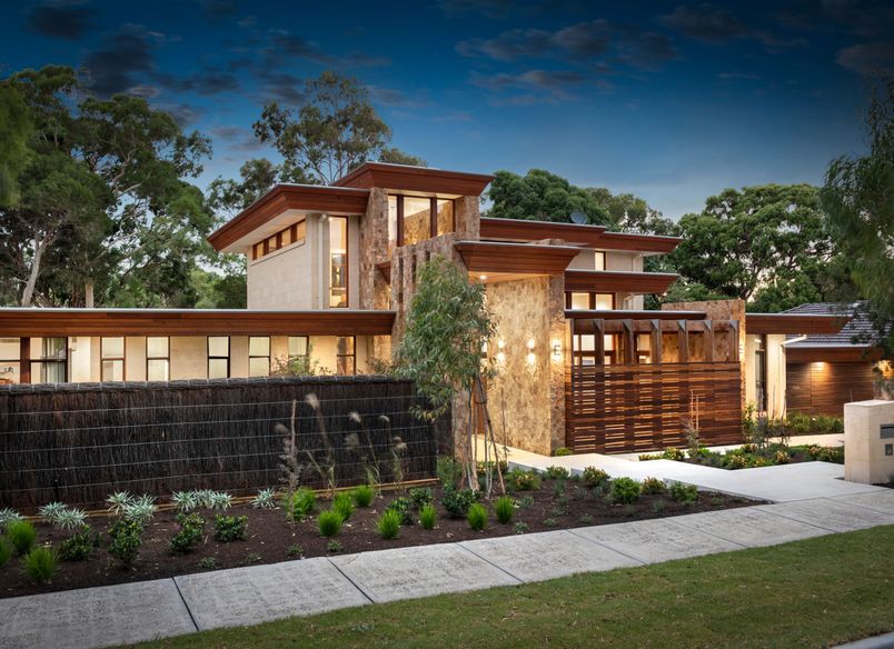 Feature Stone Luxury Custom Home
