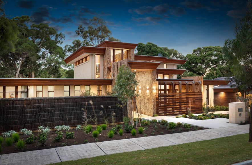 Feature Stone Luxury Custom Home