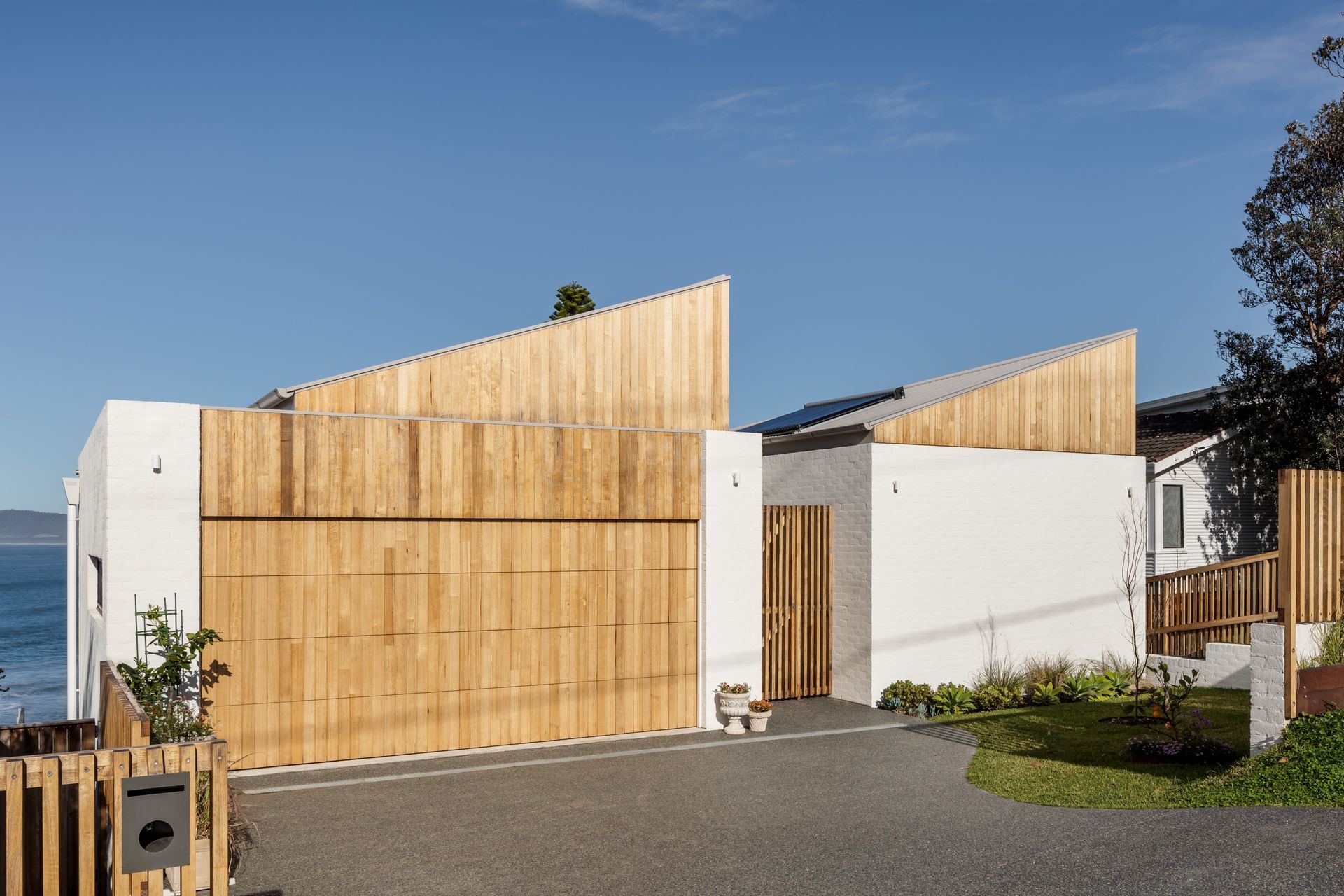 White & Timber House