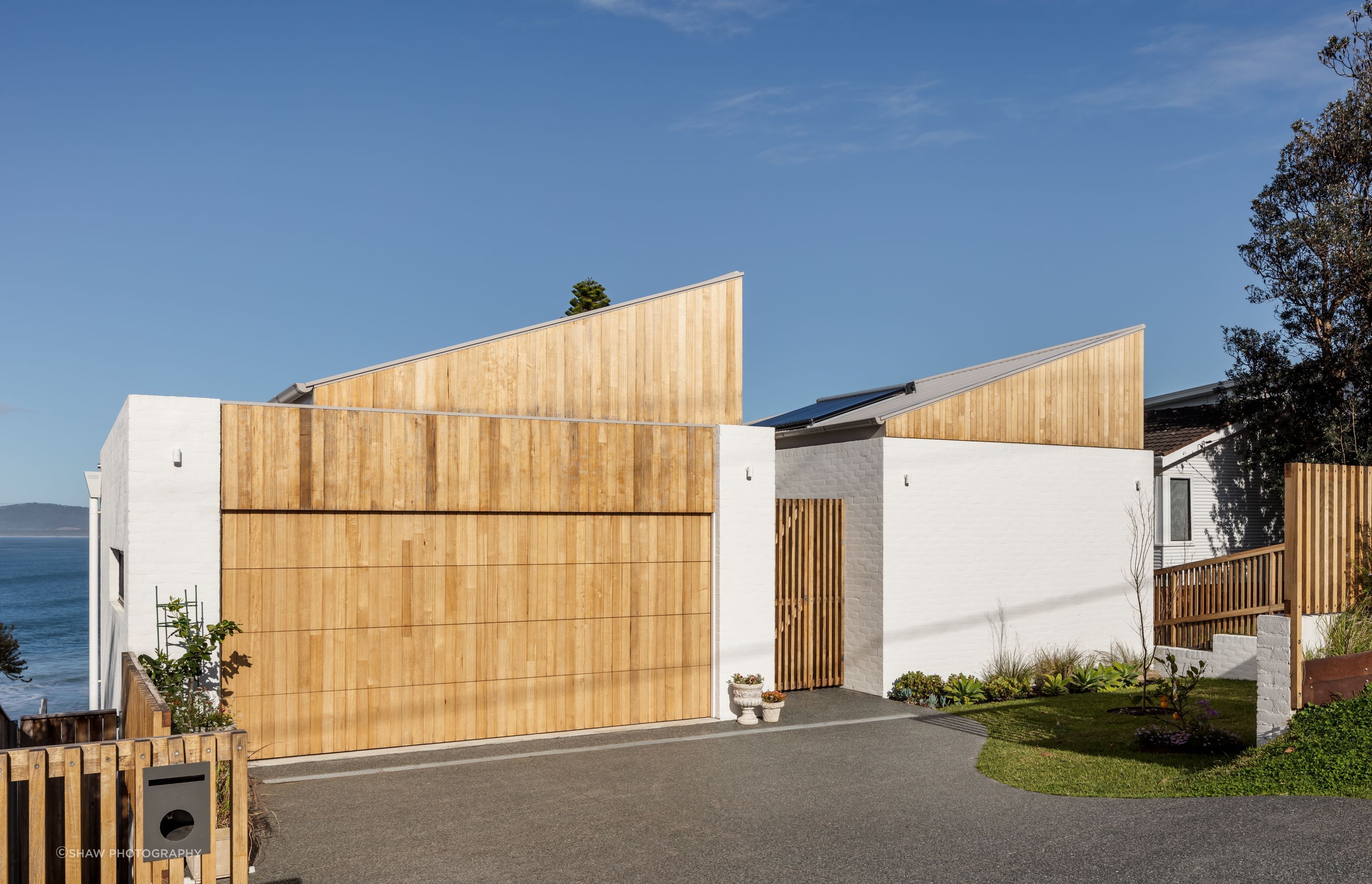 White & Timber House