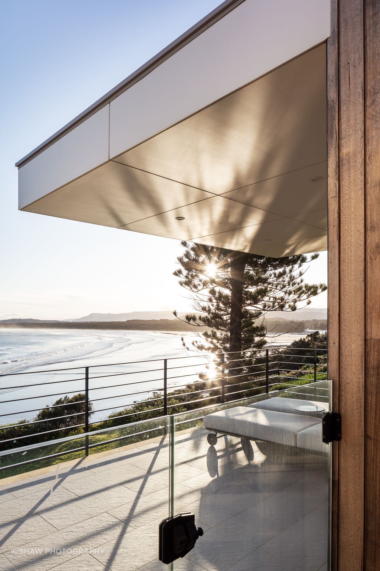 White & Timber House