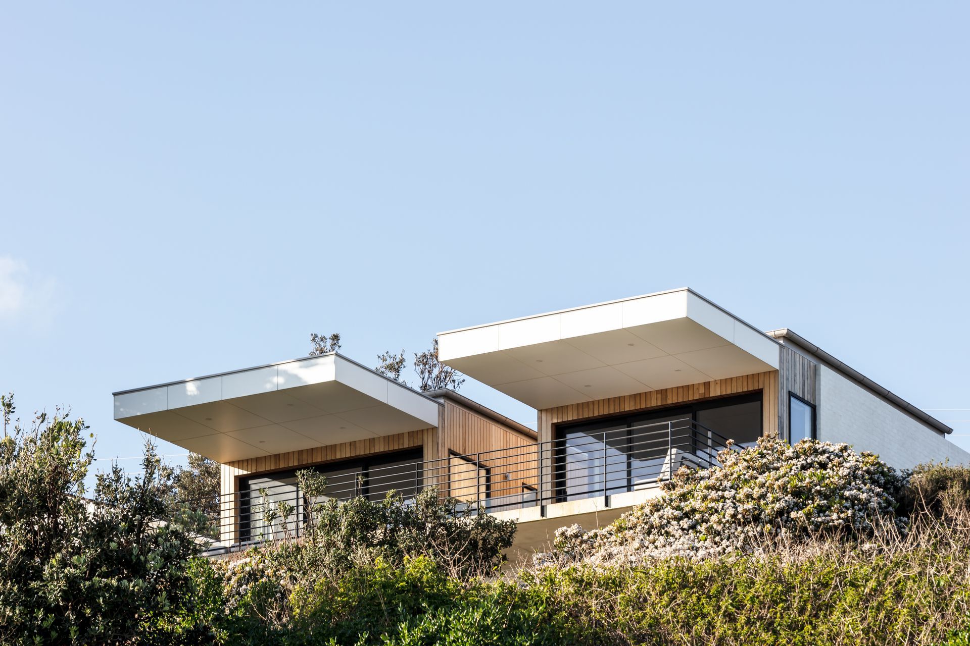 White & Timber House