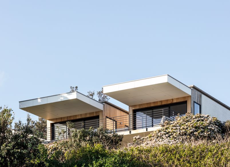 White & Timber House