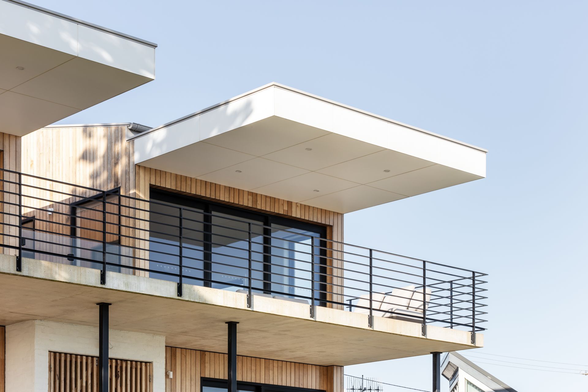 White & Timber House