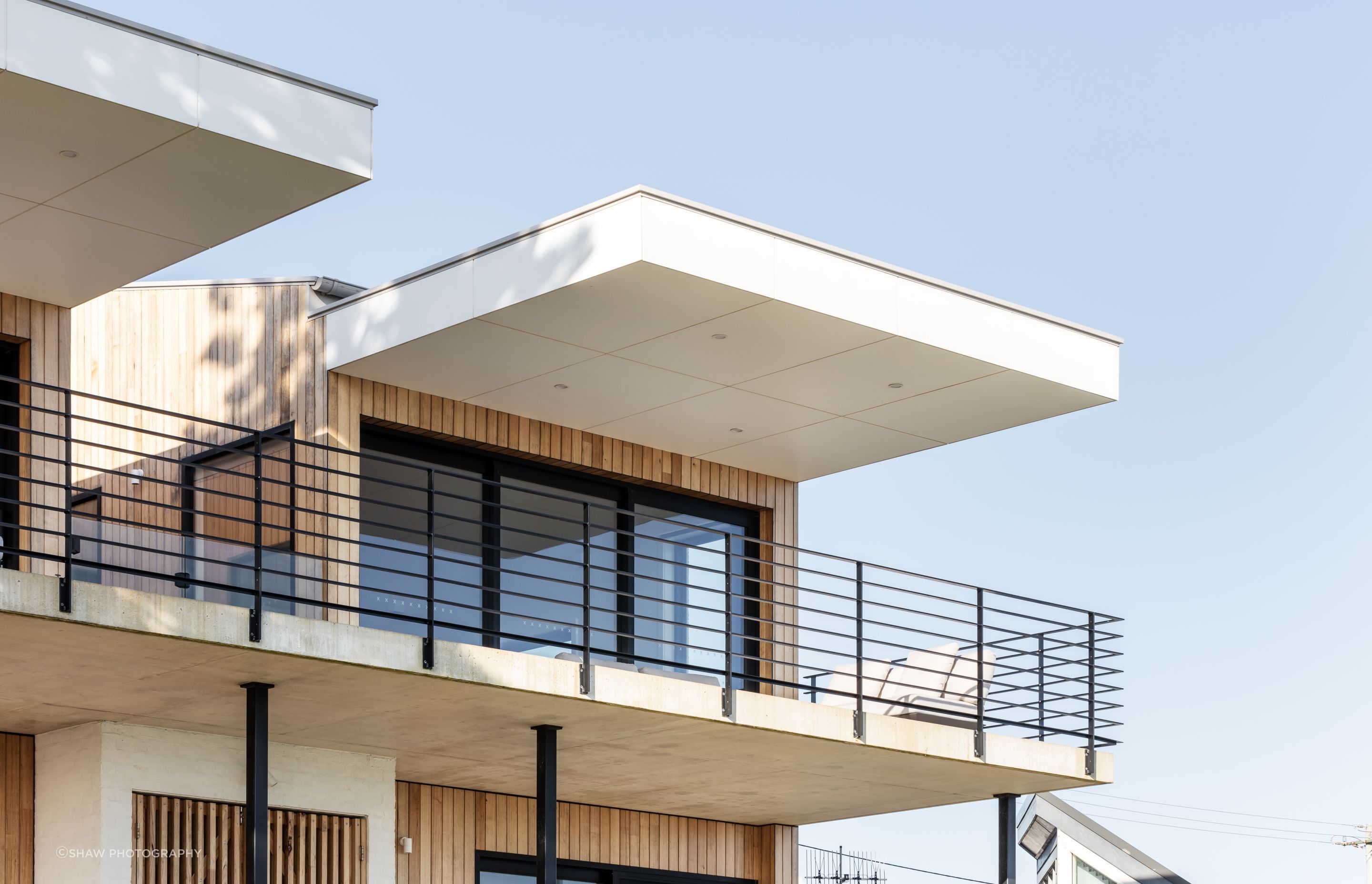 White & Timber House