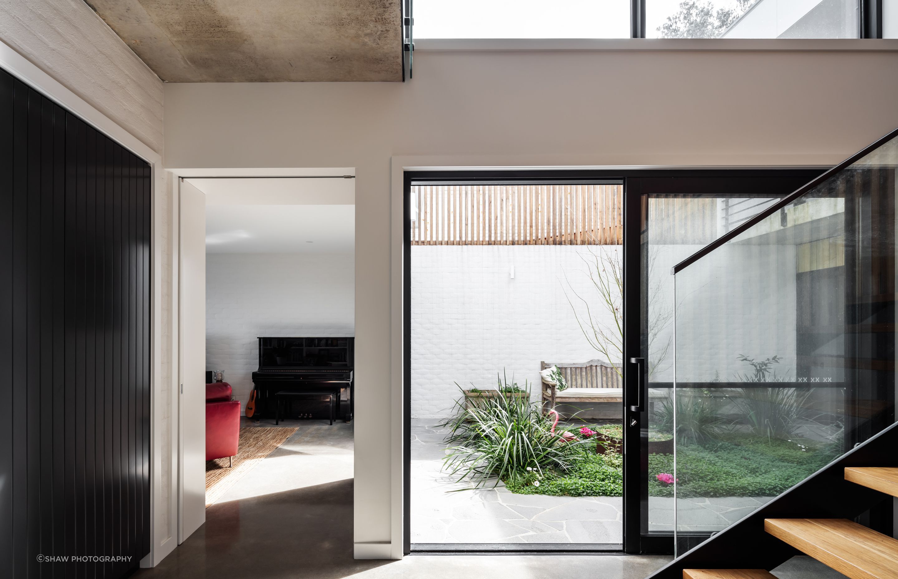 White & Timber House
