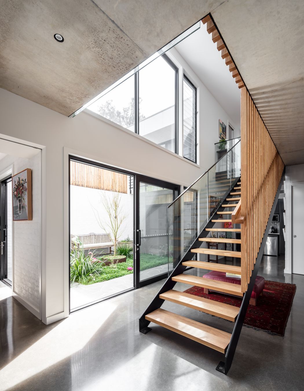 White & Timber House