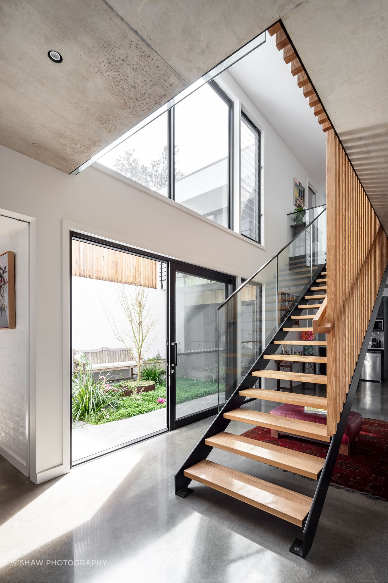 White & Timber House