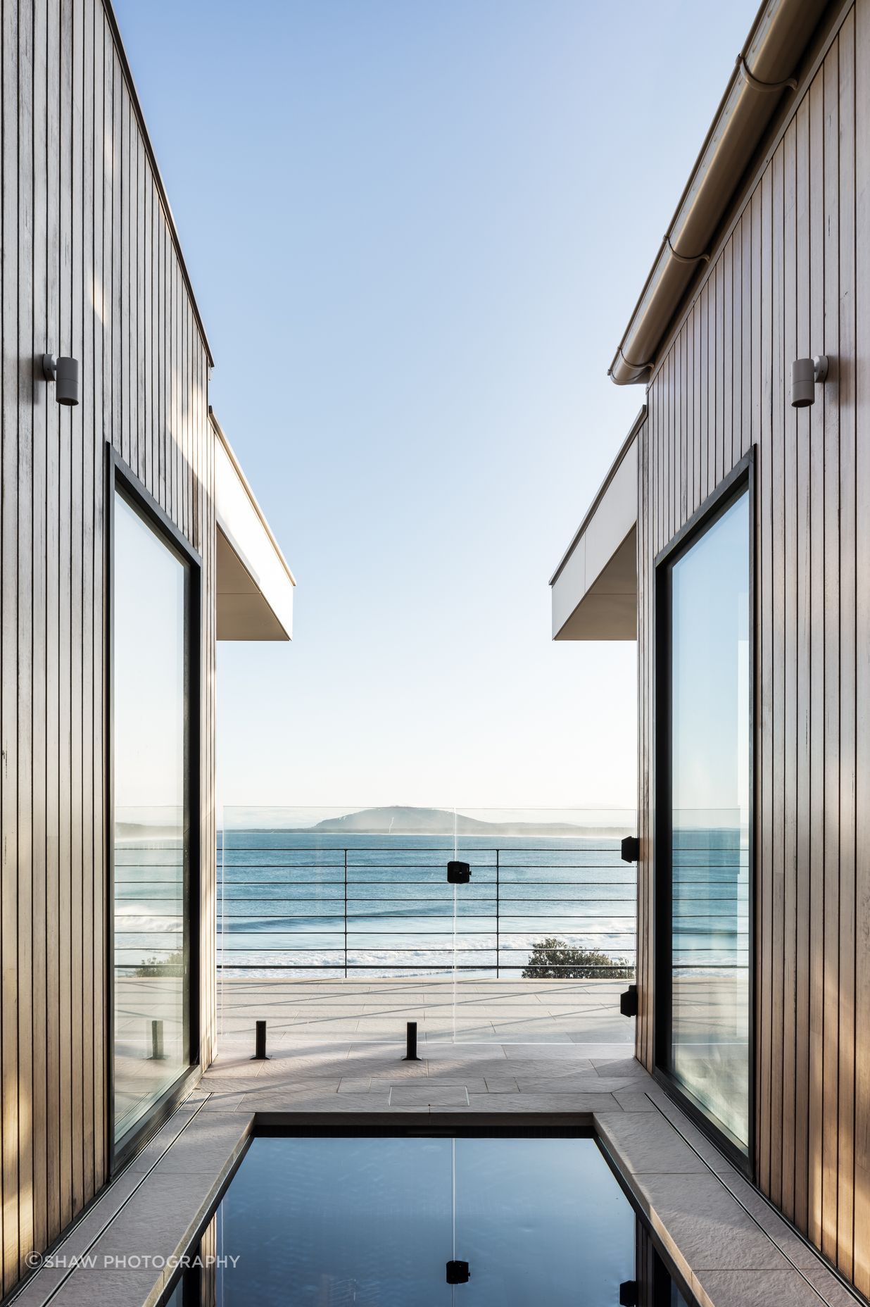 White & Timber House