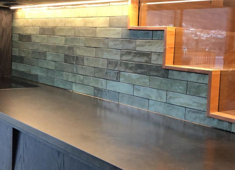 Kitchen and Laundry splashbacks - Kelvin Heights