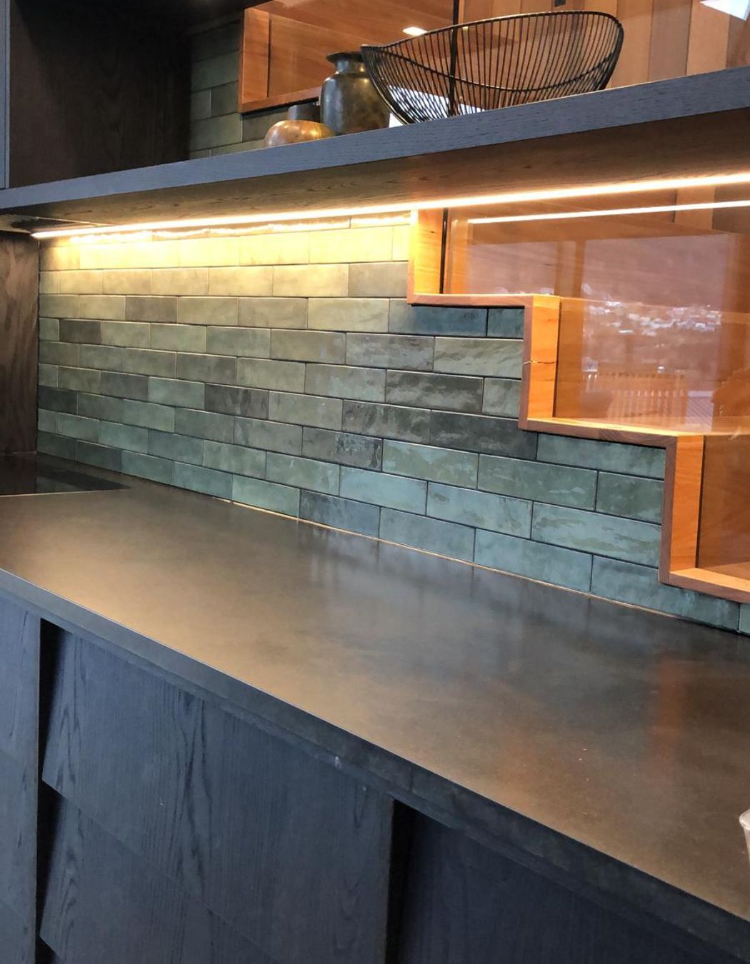 Kitchen and Laundry splashbacks - Kelvin Heights