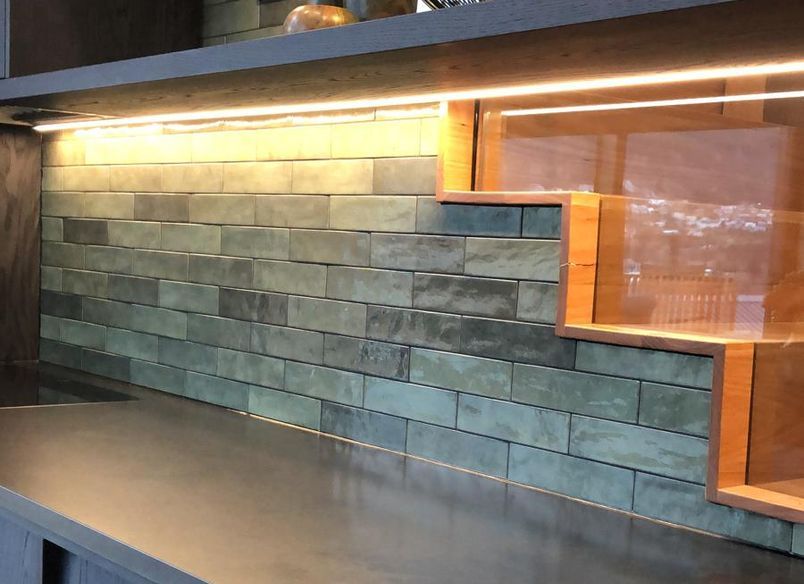 Kitchen and Laundry splashbacks - Kelvin Heights