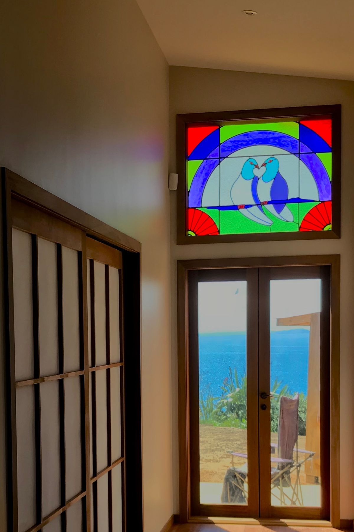 stunning piece of glass art