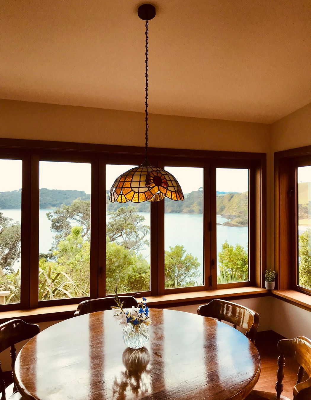 Stunning view from dining room