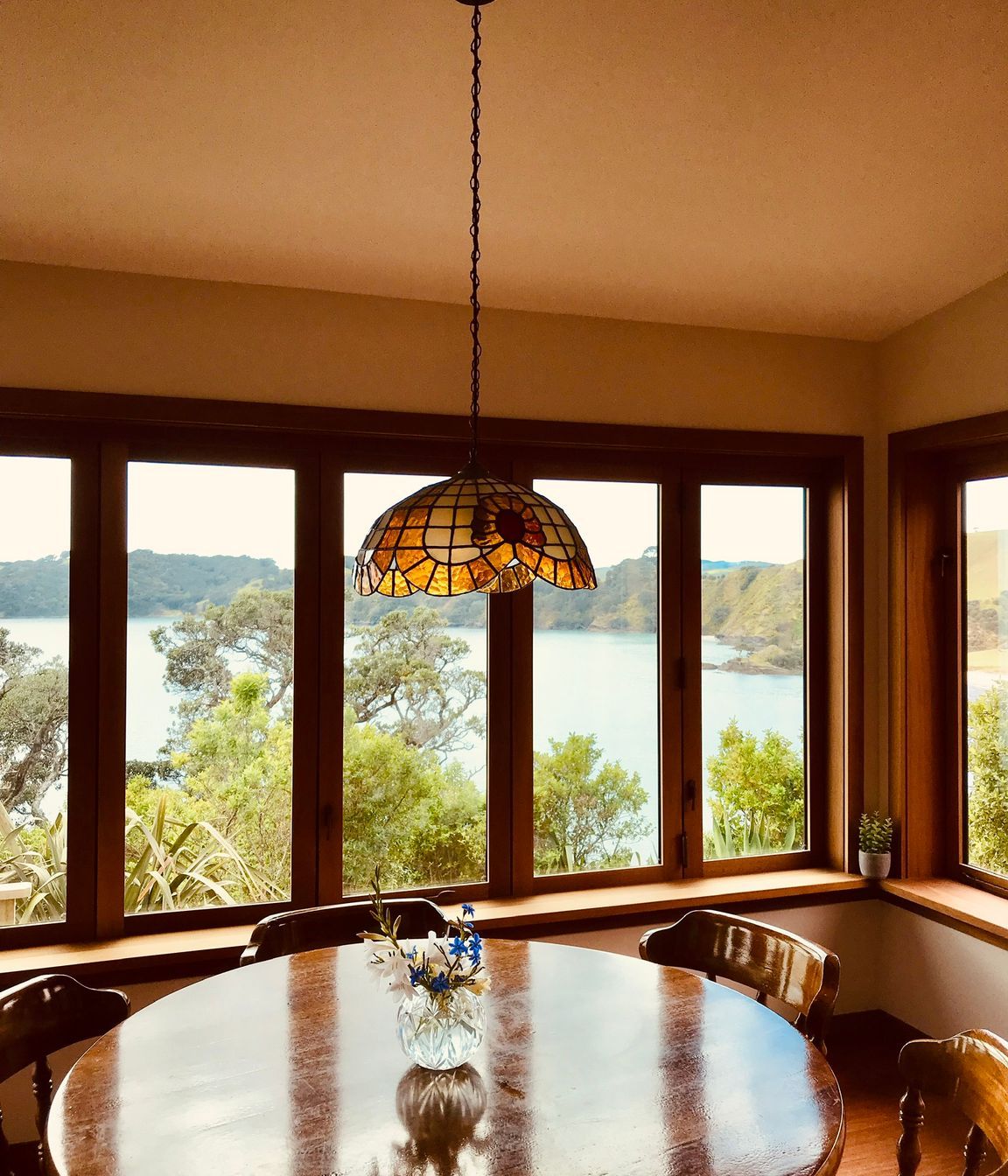 Stunning view from dining room
