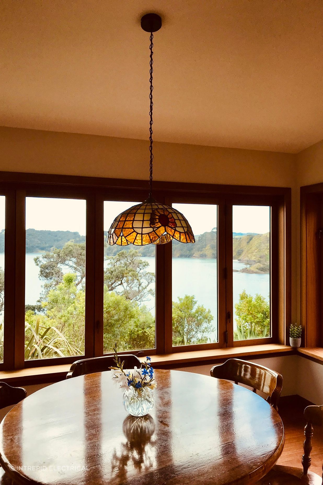 Stunning view from dining room