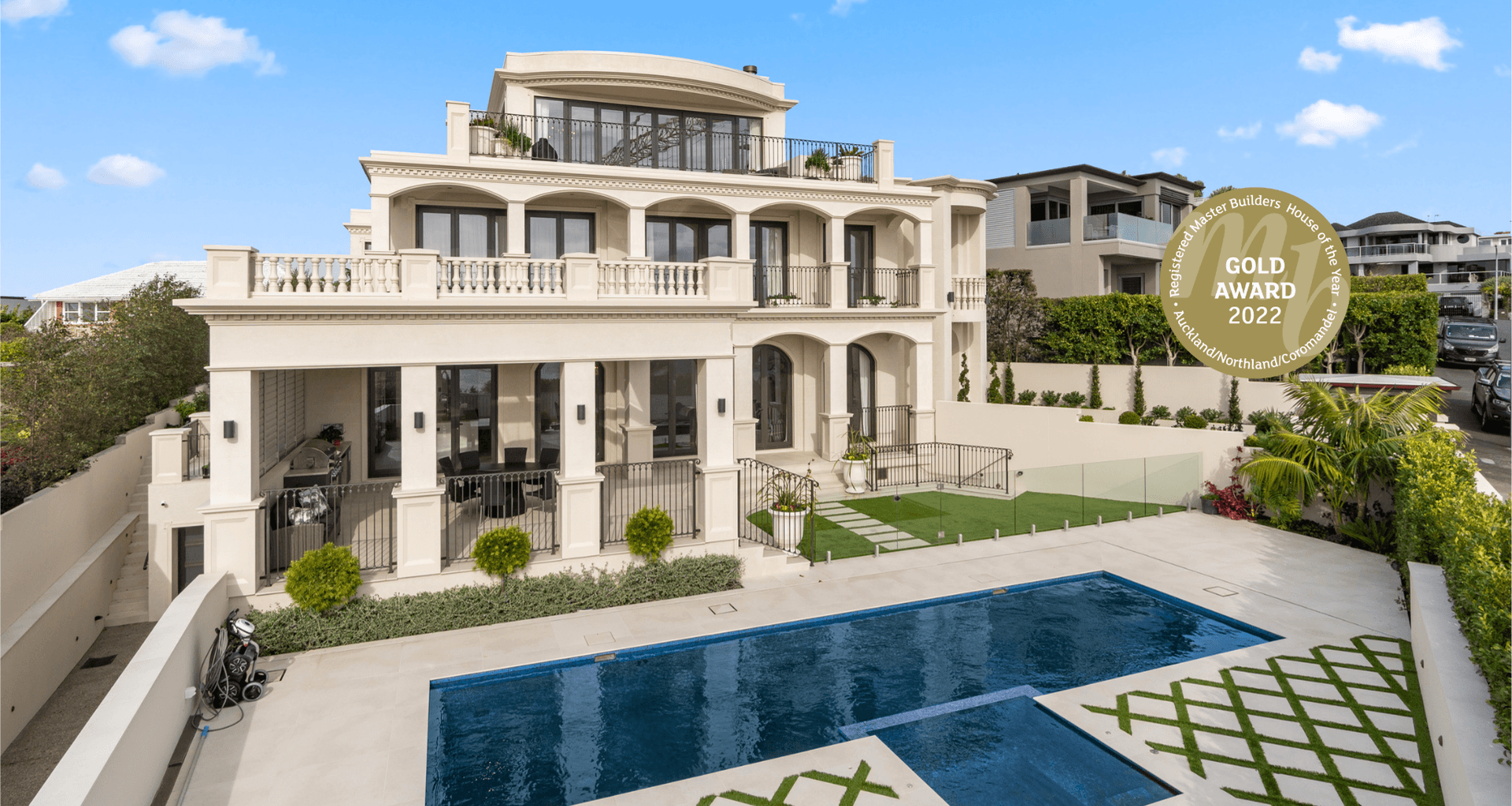 Orakei Luxury Masonry Build banner