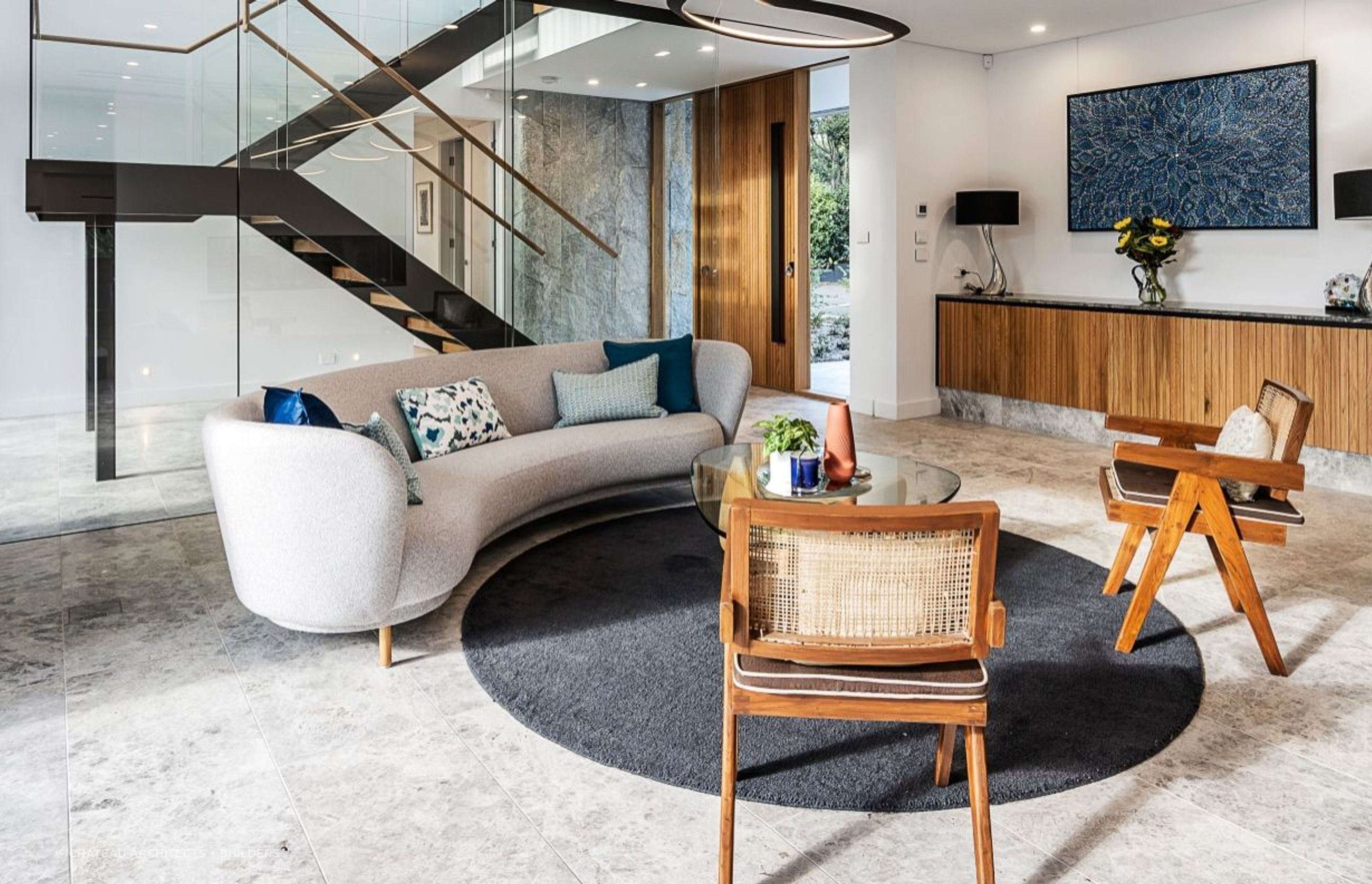 Manhattan Limestone | Chateau Architects + Builders