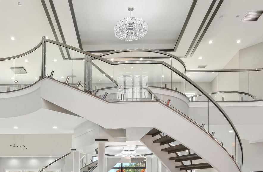 Majestic Twin Helical Staircase