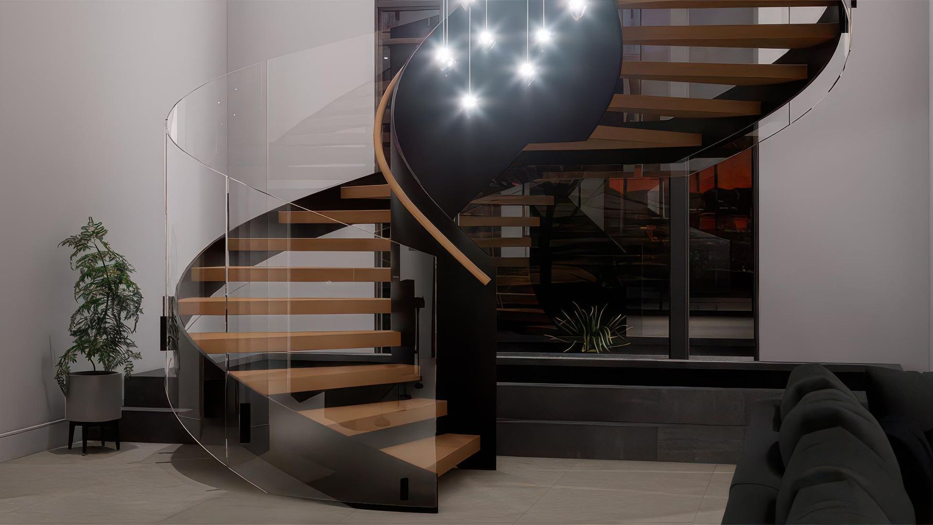 High Roller Circular Staircase video