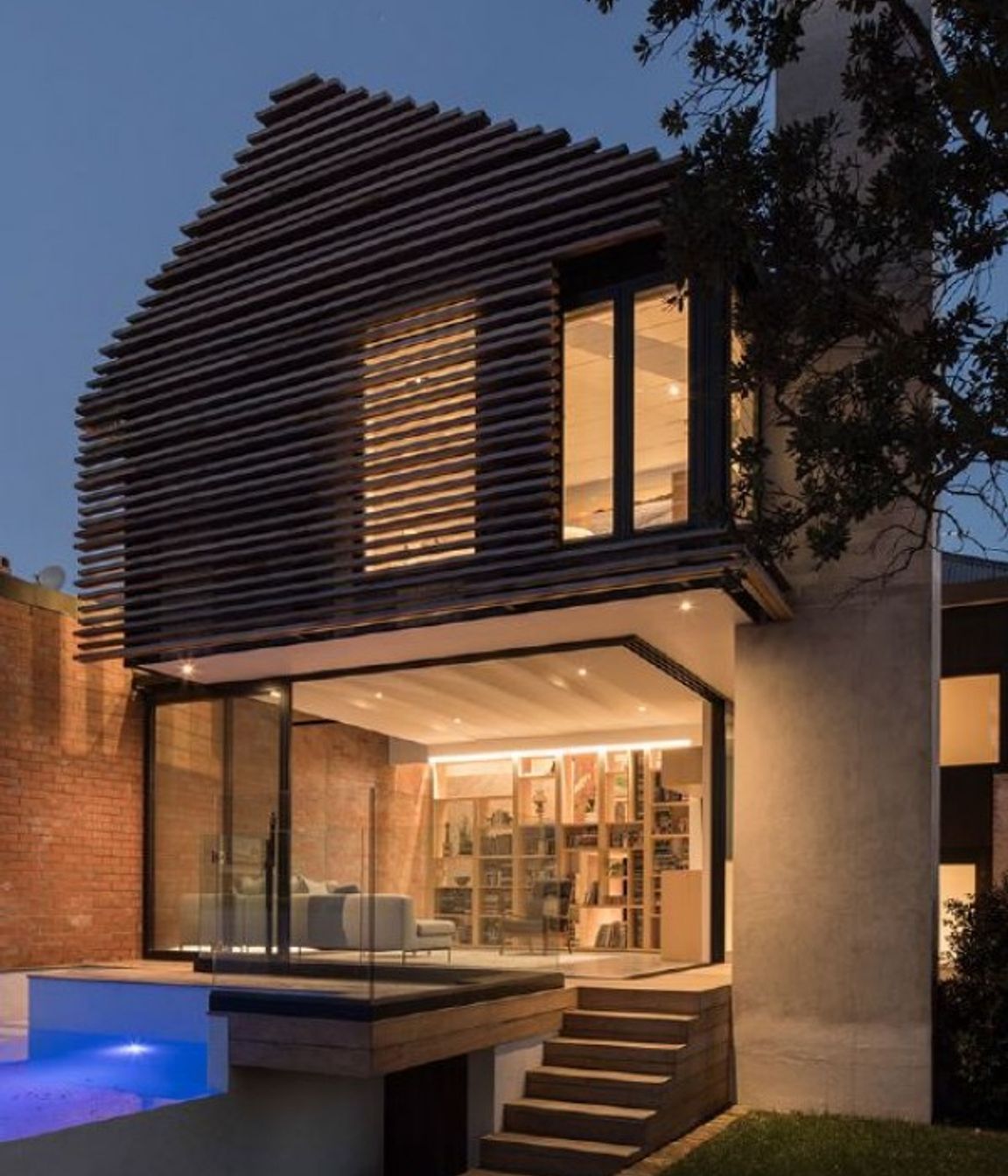 Villa to Glass Box