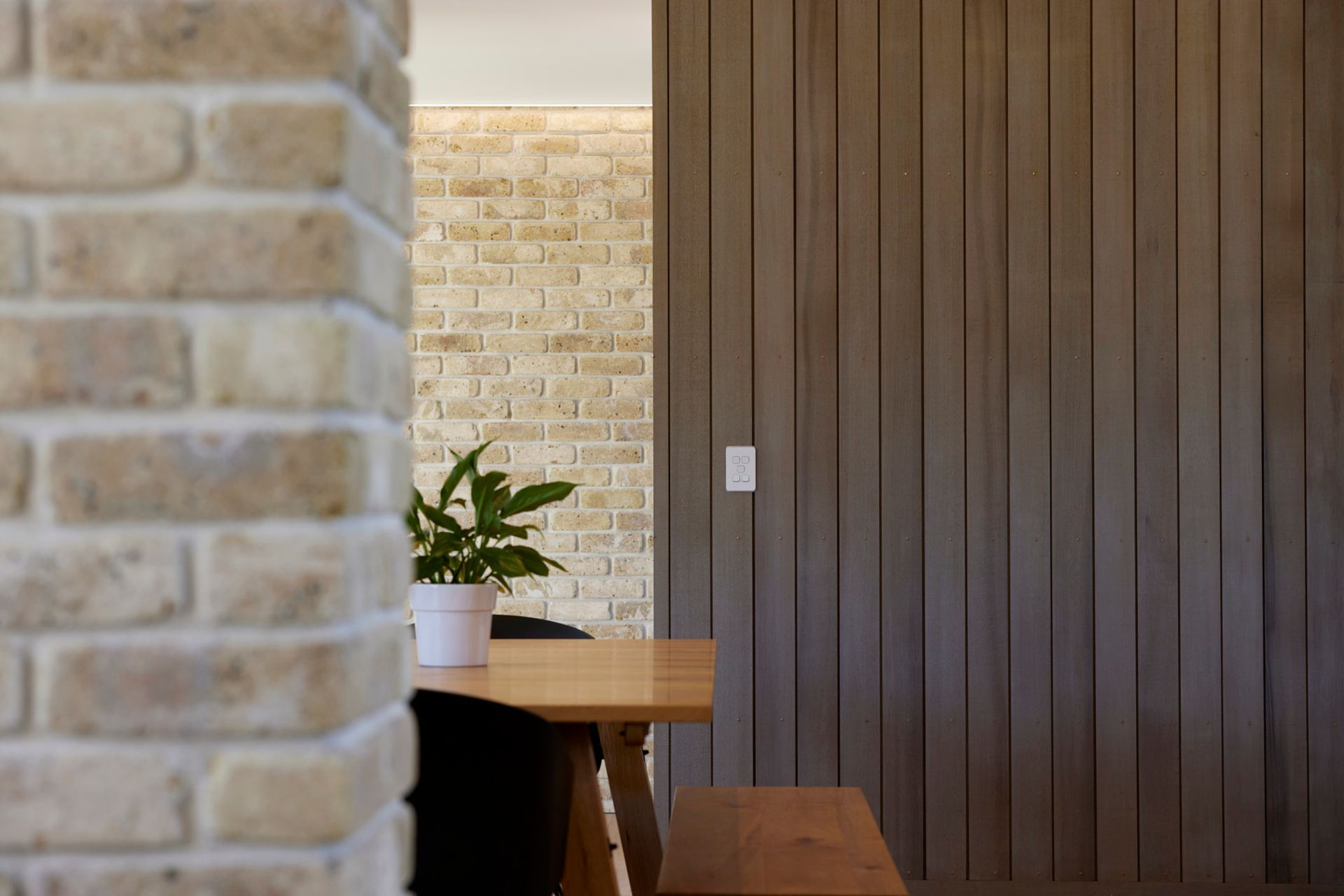 Country Brick & Cedar home