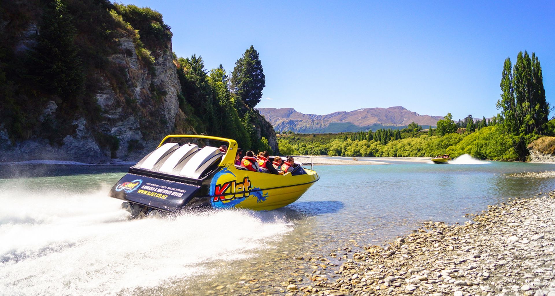KJet, Queenstown banner