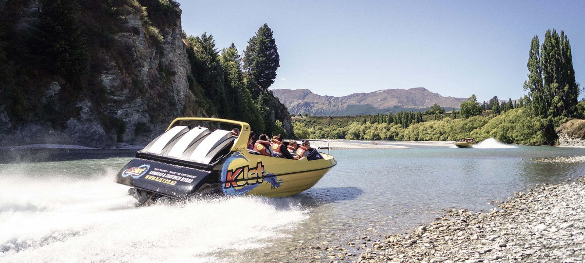 KJet, Queenstown banner