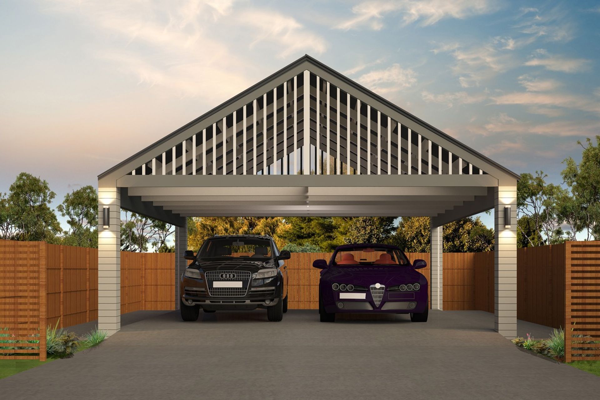 Double Carports