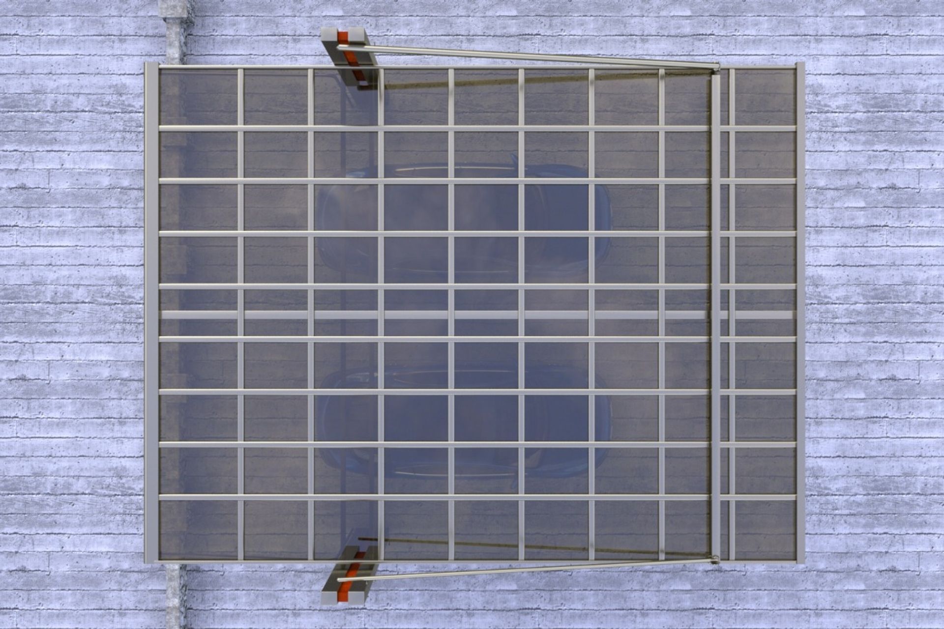 Double Carport Cantilever