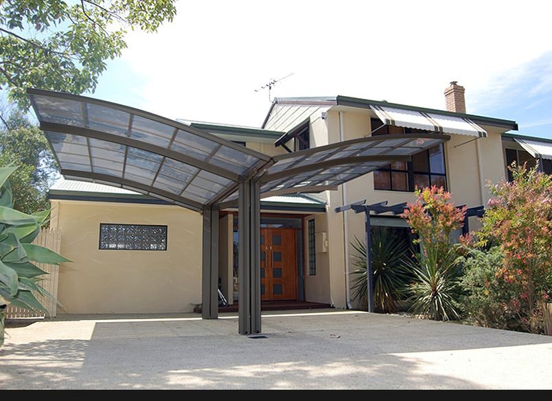 Double Carport Aluminium