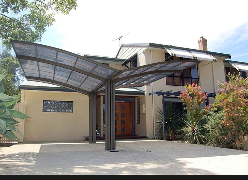 Double Carport Aluminium