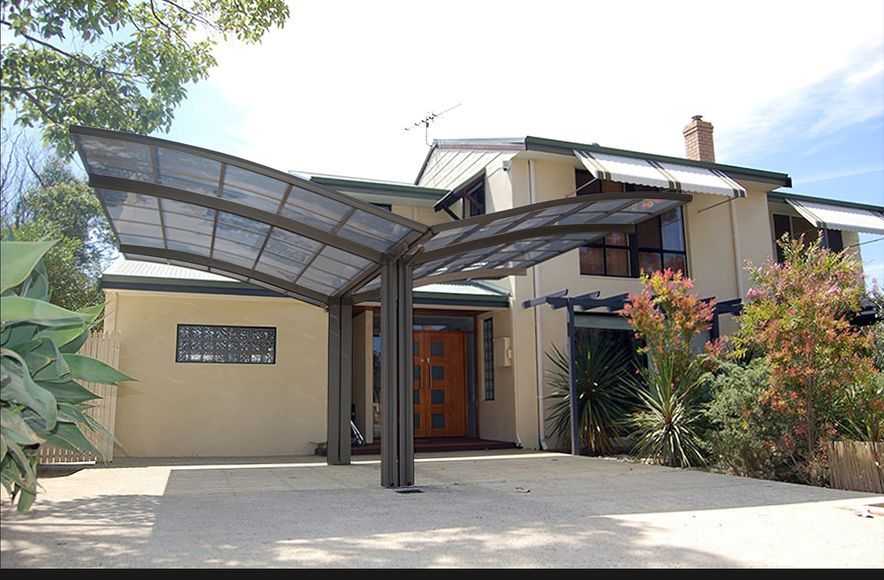 Double Carport Aluminium