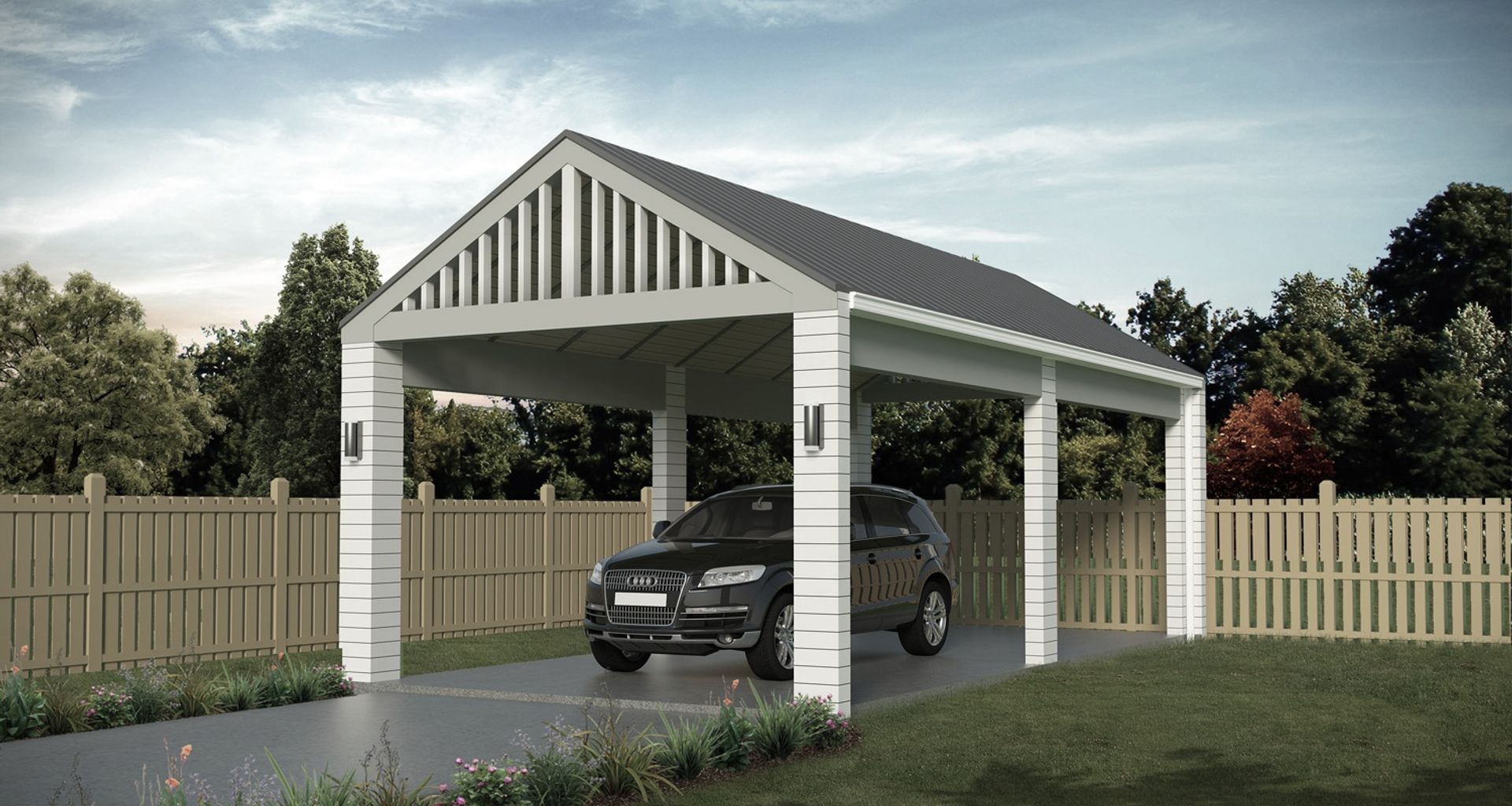 Single Carports banner