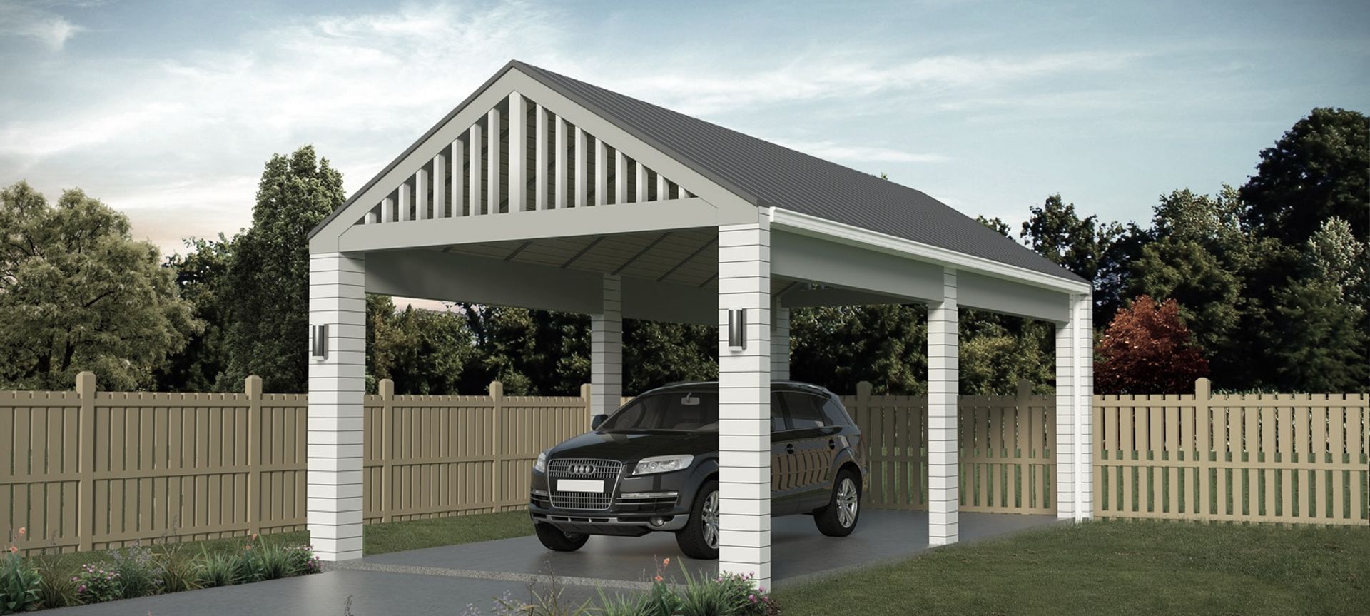 Single Carports banner